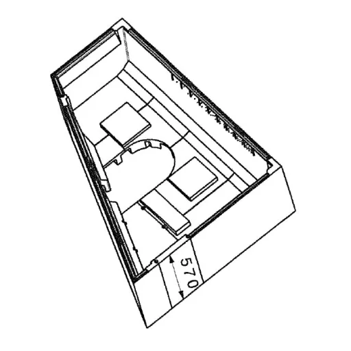 Duravit Paiova monteringskasse til 700217 badekar