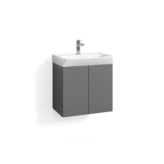 Svedbergs Skapa D25/d35 Dør Slim Servantskap 55cm / 35cm Skifergrå
