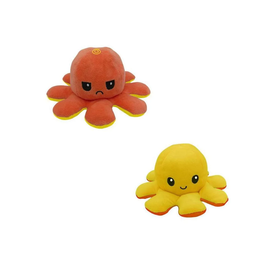 Vendbar Blæksprutte - Gul og Orange