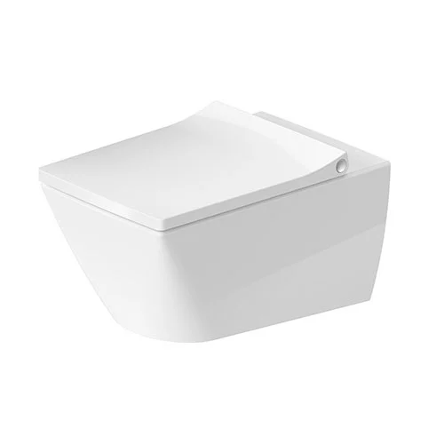 Duravit Viu vegghengt totalett, rimless, hvit