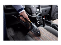 Philips Mini Vac FC6149 - Støvsuger - håndmodel - uden pose - ledningsfri - deep black with orange accents