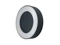 LEDVANCE ENDURA STYLE Ring, Udendørs vægbelysning, Grå, Aluminium, Polykarbonat (PC), IP44, Facade, Terrasse, I