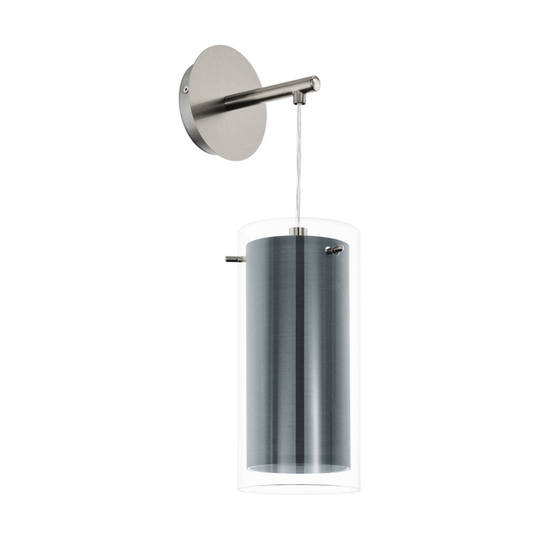 Pinto Textile Wall light (Mat nikkel)