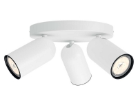 Philips myLiving Spot, Overflade spotlys, GU10, 3 pære(r ), LED, 220-240 V, Hvid
