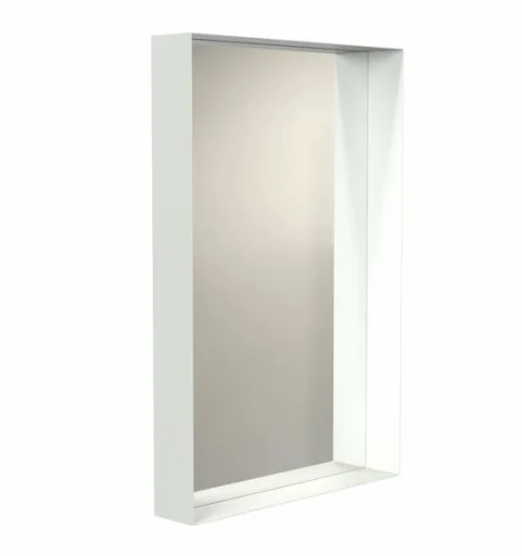 Frost UNU Speil m/Ramme 90x60 cm, Hvit
