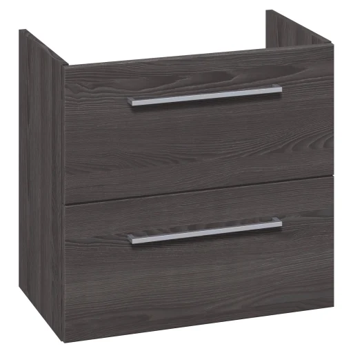 Dansani Mido+ servantskap med utskjæring i båda lådorna, bredd: 60 cm, pine grey
