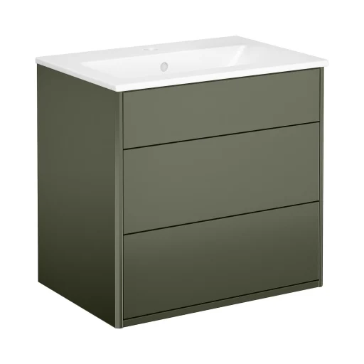 Gustavsberg Graphic møbelpakke, bredde 60 cm, grønn