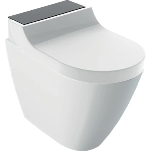 Geberit AquaClean Tuma Comfort back-to-wall dusjtoalett, svart