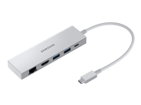 Samsung Multiport Adapter EE-P5400 - Dockingstation - USB-C - GigE - for Galaxy Book Pro, Book Pro 360