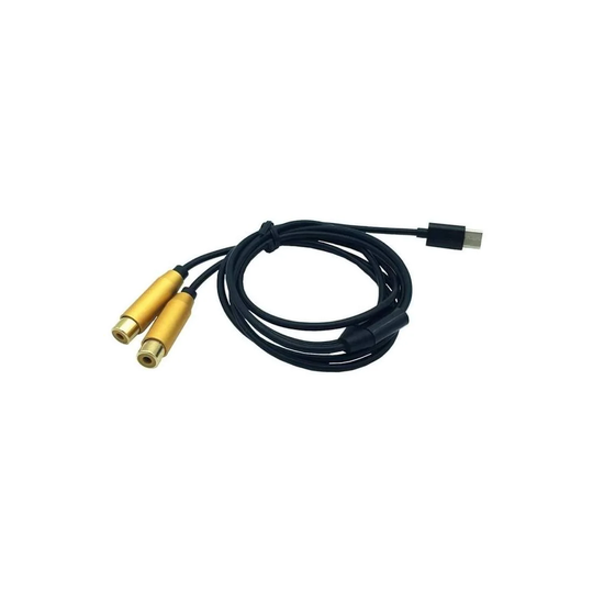 Adapterkabel - USB-C til 2x RCA