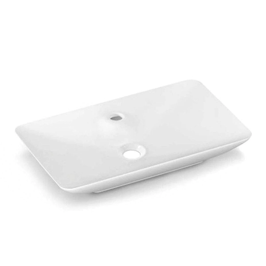 Bathco Brujas Bolleservant B64,5xd40cm - Porselen Hvit