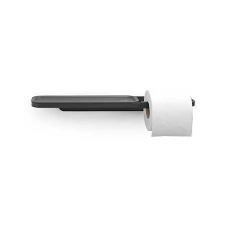 MindSet Toiletpapirholder med Hylde, Mineral Infinite Grey