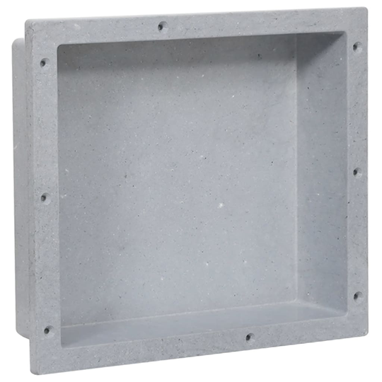 vidaXL bruseniche 41x36x10 cm mat grå
