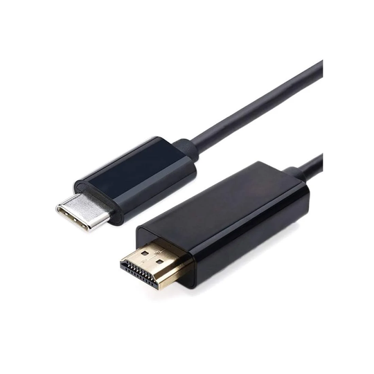 USB-C (3.1) til HDMI-Adapter (2.0), 1,8 m - Sort