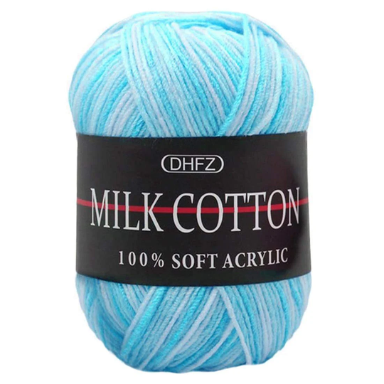 Garn, Soft Acrylic - 50 g - Lyseblå
