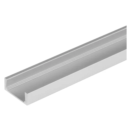 Flat profil 2, innfesting, 16 x 5 mm, lengde 1000 mm