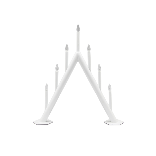 Alex 7-armed metal candlestick (hvid)