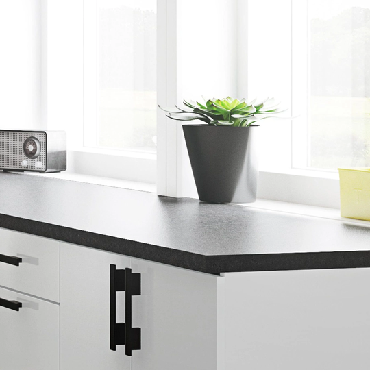 Linn Bad Benkeplate for Vaskerom Skifer / 60cm