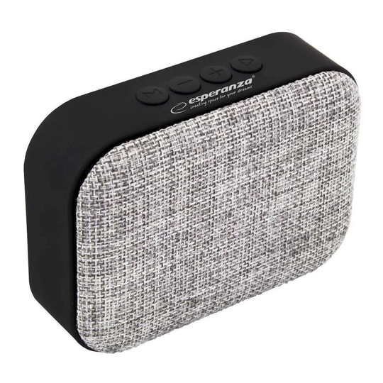 Bluetooth-højttaler med FM-radio - Grå