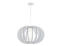 EGLO STELLATO 2 PENDEL Ø500 OPAL/HVID