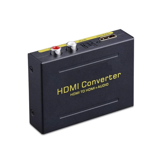 Lydsplitter - HDMI til HDMI + SPDIF + RCA