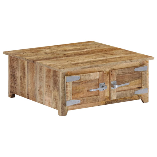 vidaXL sofabord 70x70x30 cm massivt mangotræ