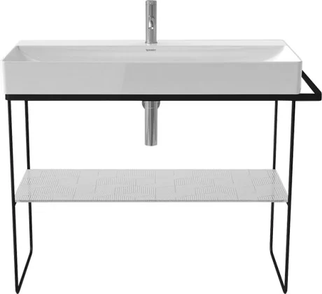 sort matte, gulvstativ for vask 235310