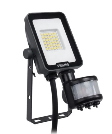 Ledinaire Floodlight BVP164 1200lm/840 10W IP65 symmetrisk m/sensor