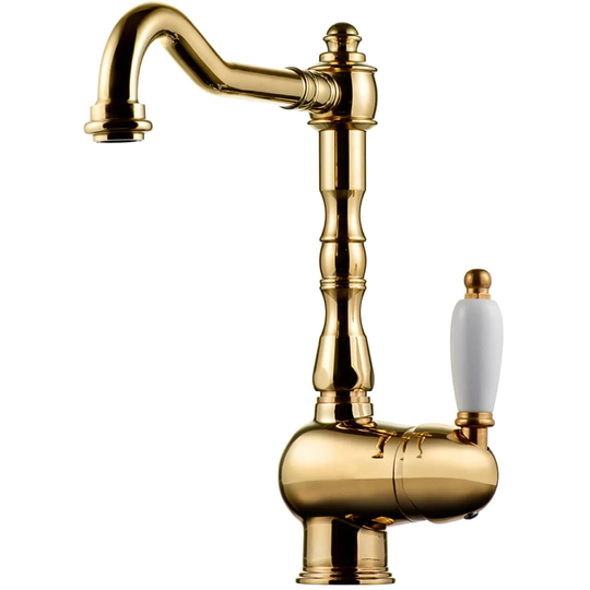 Tapwell Fme181 Classic Kjøkkenarmatur Oksiderende Messing