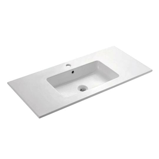 Bathco Liebana Heldekkende Servant B60-100cm - Porselen Hvit / 100cm