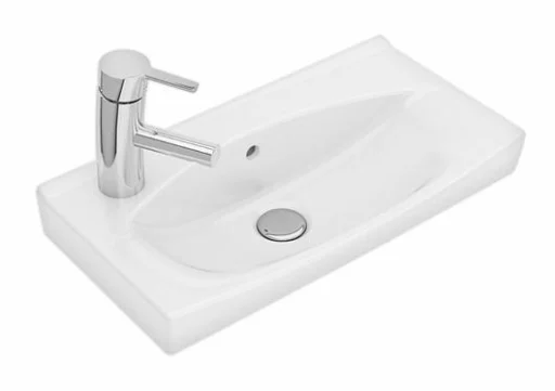 Ifö Spira Servant 51,5x28,5 cm, m/tapphull til venstre og overløp