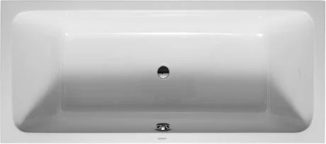 Duravit D-Code Komplet Badekar m/2 Ryglen, t/Innbygning 180x80 cm