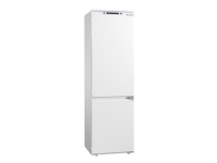 Scandomestic BIC 336 W - Køleskab/fryser - bund-fryser - til indbygning - bredde: 54 cm - dybde: 54 cm - højde: 176.9 cm - 250 liter - Klasse F