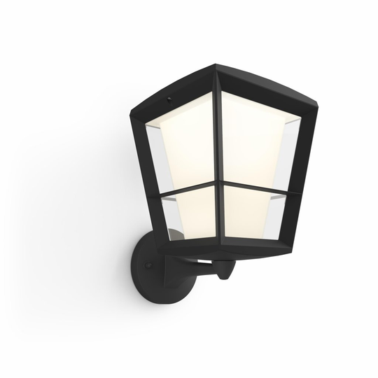 Econic Hue WACA EU up wall lantern black (sort)