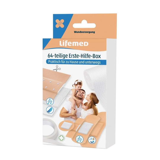 64x Plaster - Forskellige størrelser