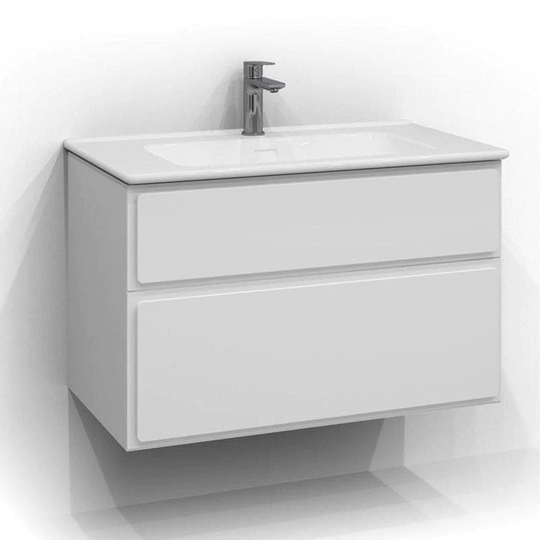 Svedbergs Forma Kontur Servantskap 80cm / 45cm Hvit Matt