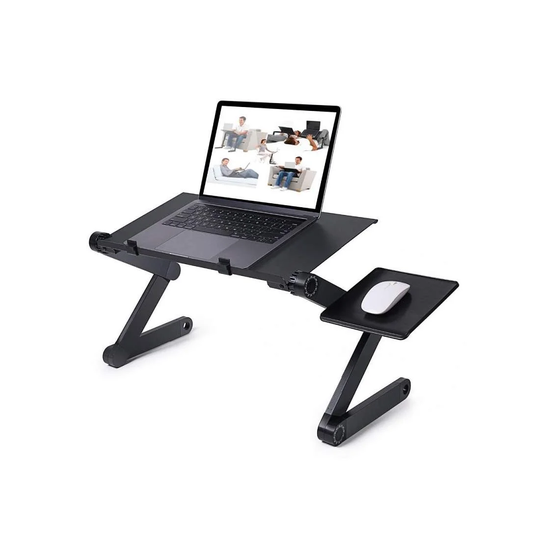 Foldbart laptopbord med Musemåtte