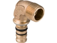 Geberit Mepla bøjning 90° med udvendigt gevind d=40 mm R=1 1/4