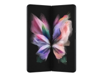 Samsung Galaxy Z Fold3 5G - 5G smartphone - dual-SIM - RAM 12 GB / Intern hukommelse 256 GB - OLED-skærm - 7.6 - 7.6 - 2208 x 1768 pixels 2208 x 1768 pixels (120 Hz) - 3x bagkamera 12 MP, 12 MP, 12 MP - 2x front cameras 10 MP, 4 MP - fantom sort