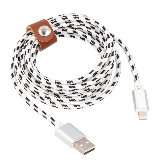 Lightning til USB-opladningskabel, Vævet - 2 m