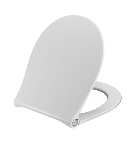 Pressalit Sway Uni toalettsete (bunnmontert) m/soft close & quick release, hvit