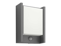Philips myGarden Arbour IR - Væglampe - LED - 6 W (tilsvarende 47 W) - varmt hvidt lys - antracite