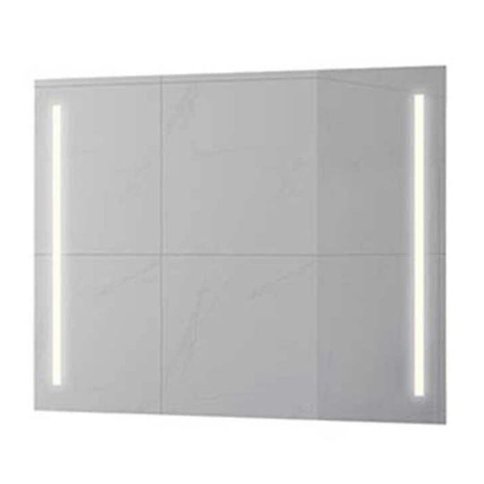 Vikingbad Eva LED Baderomsspeil (Sidelys) - B40-120xh75xd3cm 100cm