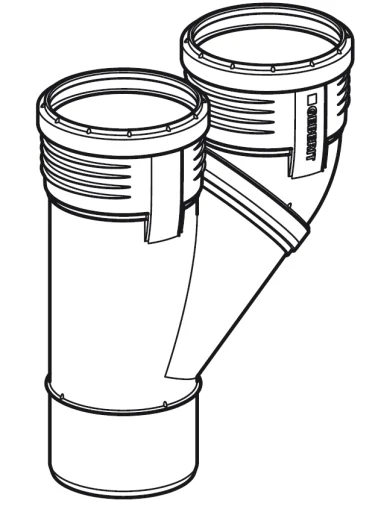 GEBERIT SILENT-PP PARALLELGREN