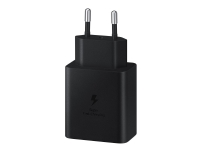 Samsung EP-T4510 - Strømforsyningsadapter - 45 Watt - 3 A - PD 3.0, SFC 2.0 (24 pin USB-C) - på kabel: USB-C - sort