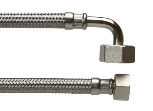 250 cm Slange for vaskemaskin stål