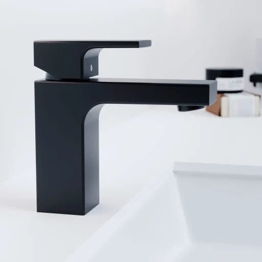 Hansgrohe Vernis Shape servantbatteri, matt sort