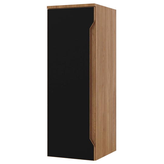 Linn Bad Emma Smal Sideskap (Kommode) Svart Matt / 30cm 1 dør