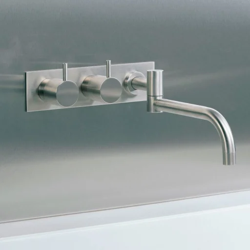 Vola 633K servantbatteri, svingtut, krom