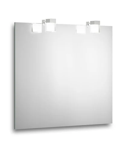 Gustavsberg Artic Speil m/Belysning 80x65 cm
